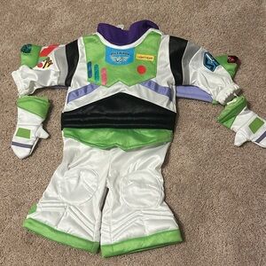 Buzz lightyear Kids Costume - Green, White, Black